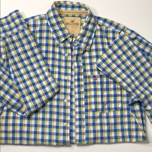Hollister button up long sleeve